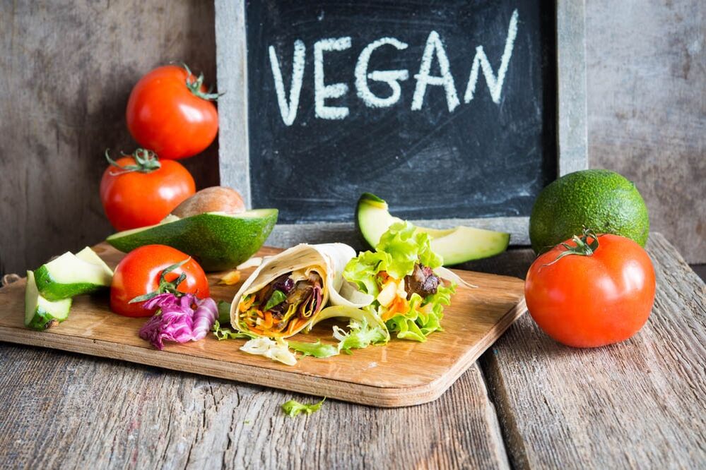 Dietary nutrition according to Dukan principles for vegans.