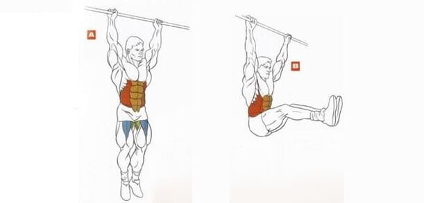 Hanging leg raises